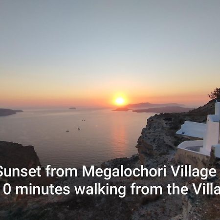 Aidos Villa Santorini Megalochori  Exterior photo